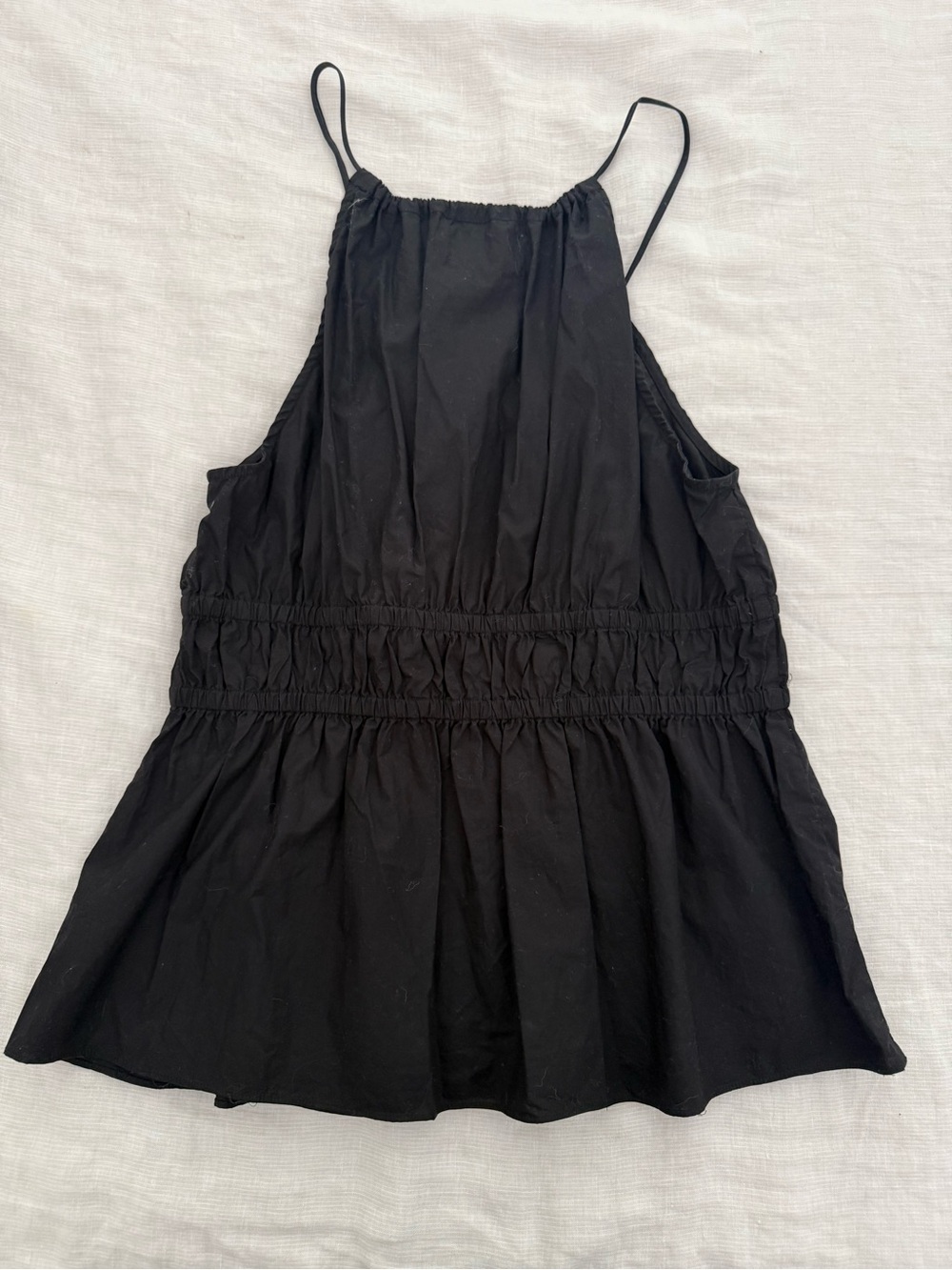 Modern Citizen Jamila Organic Cotton Ruched Cami - Picture 5 of 7
